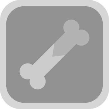 vektör kemik simgesi çizimi 