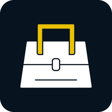 torba simgesi soyut olarak izole edildi