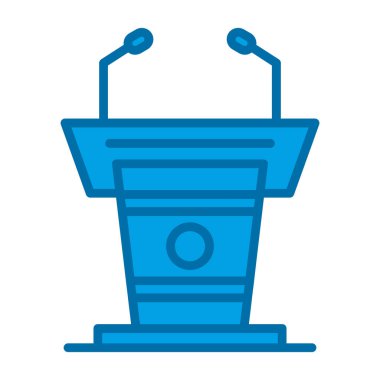 Kolayca değiştirebilen ya da düzenleyebilen hoparlör vektör simgesi