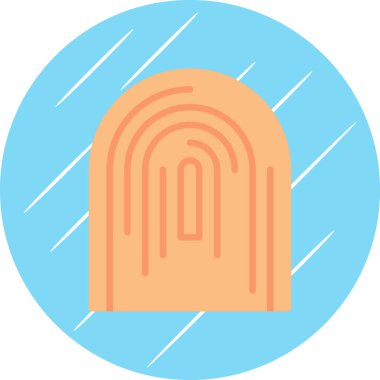 Cadılar Bayramı Balkabağı ikonu, vektör illüstrasyonu