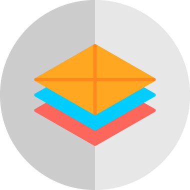 Bir simgenin vektör illüstrasyonu