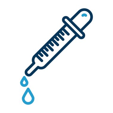 Bırakma simgesi tasarım vektör şablonu