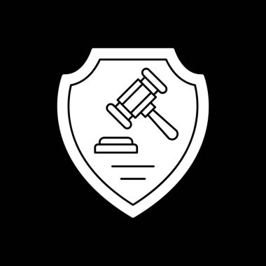 kalkan simgesi, vektör illüstrasyonu