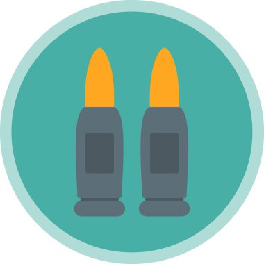 Kurşun. Web simgesi basit illüstrasyon