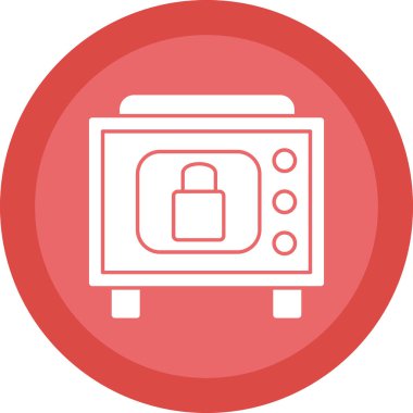 güvenlik güvenli simgesi illüstrasyonu 