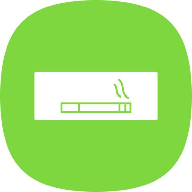 vektör Sigara Simgesi illüstrasyonu