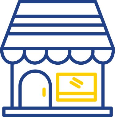 depolama simgesi, basit vektör illüstrasyon tasarımı