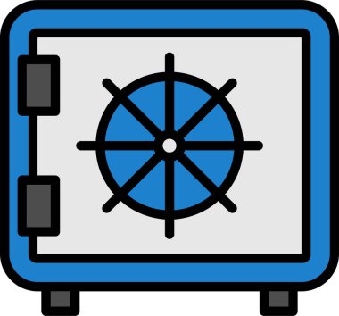 hedef simge ve vektör illüstrasyonu beyaz arkaplanda izole edildi