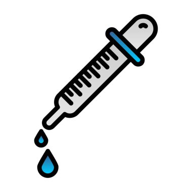 Bırakma simgesi tasarım vektör şablonu