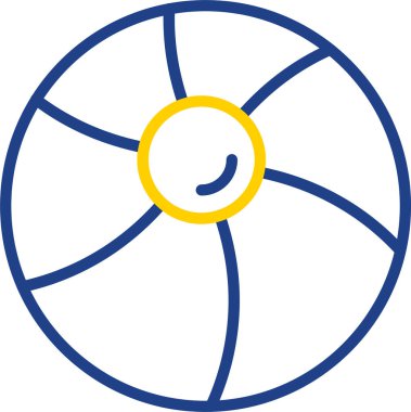 Modern b 'nin vektör illüstrasyonunda müziğin eksik simgesi