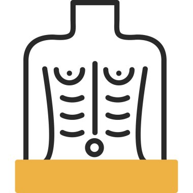 gövde simgesi vektör illüstrasyonu