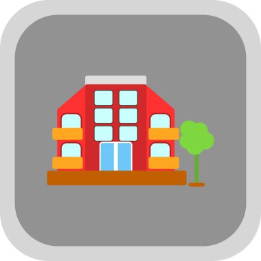 ev simgesi vektör illüstrasyonu