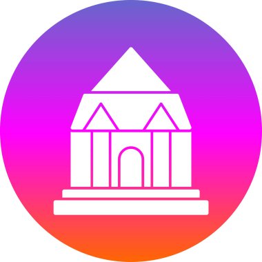 Yapı simgesinin vektör illüstrasyonu