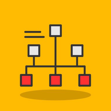 Bilgisayar simgesi. düz dizayn biçimi 10