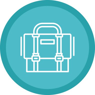  Evrak Çantası'nı web simge vektör çizim 