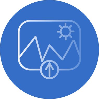 seo modern simgesinin vektör illüstrasyonu