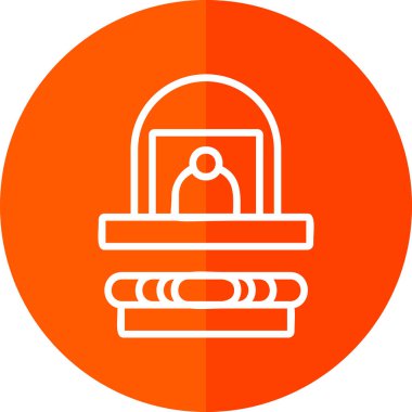 Benzersiz Buddha vektör simgesi