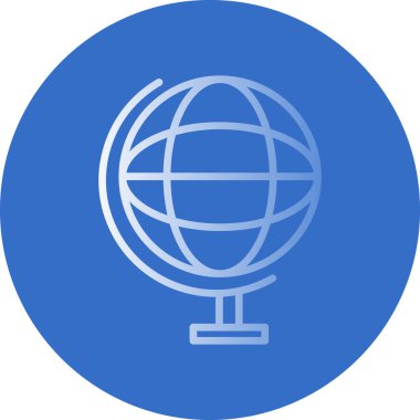 vektör küresel ağ illüstrasyonu