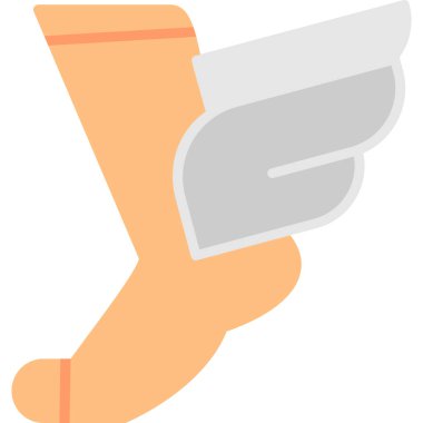 bot ayakkabı giyimi simgesi