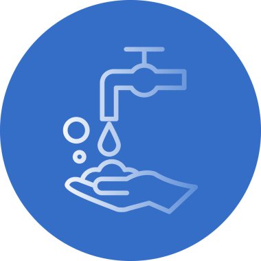 tap ikonu. Web için basit musluk vektör simgeleri çizimi