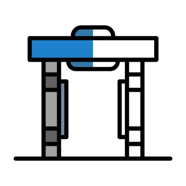 Modern simgenin vektör illüstrasyonu