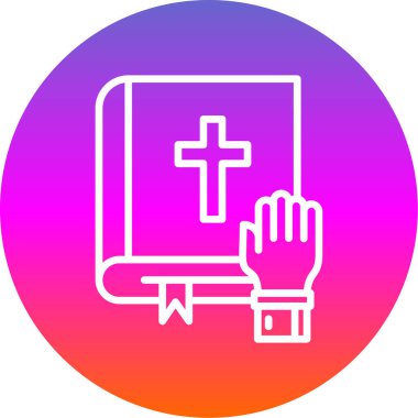 İncil modern simgesi, illüstrasyon