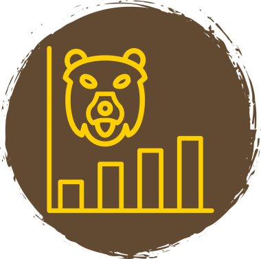 bear web icon vector illustration