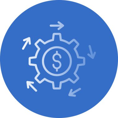 Web ve mobil uygulama tasarımınız için para simgesi, dolar logosu konsepti 