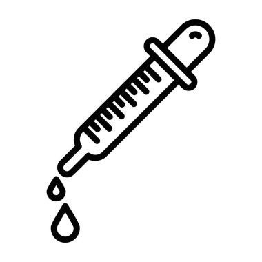 Bırakma simgesi tasarım vektör şablonu