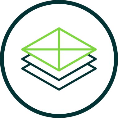 Bir kitap simgesinin vektör illüstrasyonu