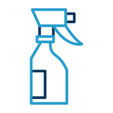 Sprey şişe vektör çizimi