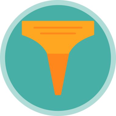 Yapının düz vektör simgesi