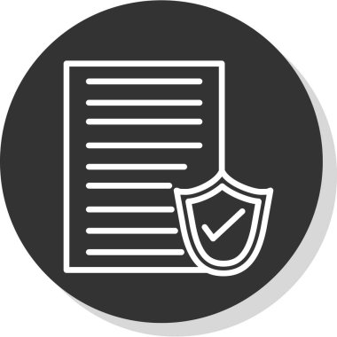 Yapılacaklar listesi web simgesi vektör çizimi