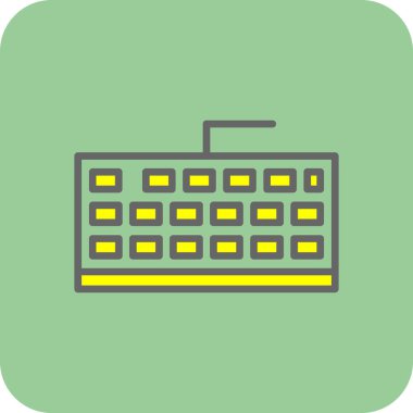 Okul çantası. Web simgesi basit illüstrasyon