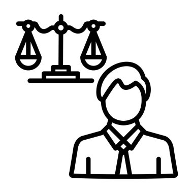 Bayrak ikonu olan bir iş adamı. Beyaz arkaplanda izole edilmiş web tasarımı için insan ve bayrak vektör simgesi