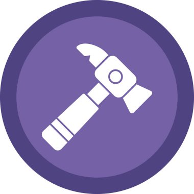 Ters çekiç. Web simgesi basit tasarım 