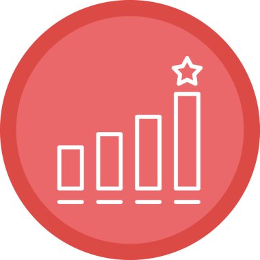 Çizelge. Web simgesi basit illüstrasyon