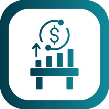 iş grafiği simgesi basit şekilde izole edilmiş arkaplan