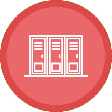 Modern b sunucusunun vektör illüstrasyonu sunucudan yoksun