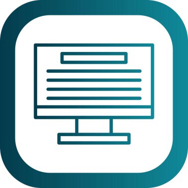 Web simgesini düz biçimde izle 