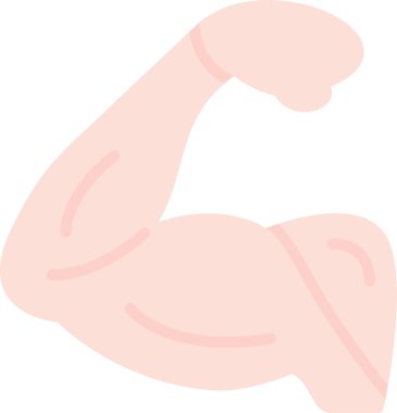 güçlü biceps kas simgesi