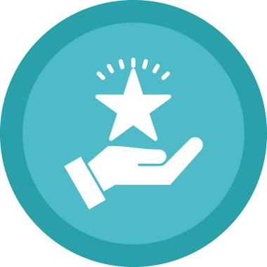 El simgesinin vektör illüstrasyonu 