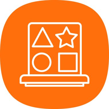 seo modern simgesinin vektör illüstrasyonu