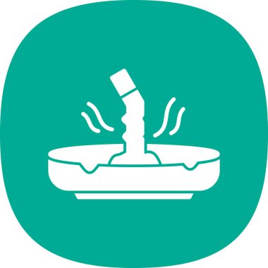 Küllük. Web simgesi basit illüstrasyon