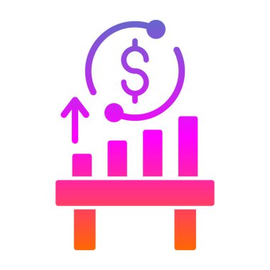 İş simgesinin vektör illüstrasyonu