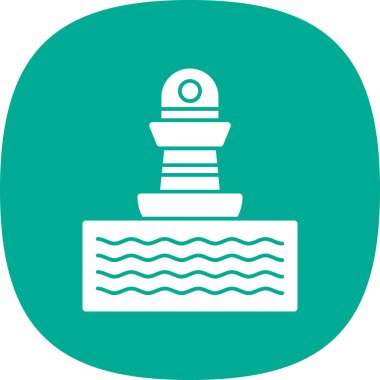 Simge vektör çizim şamandıra 