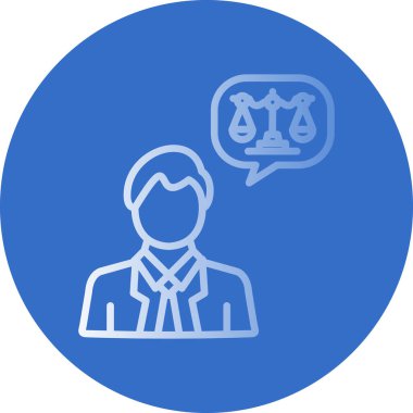 Bir simgenin vektör illüstrasyonu