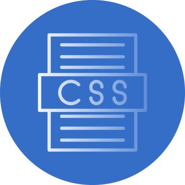 Web biçim simgesi, vektör illüstrasyonu