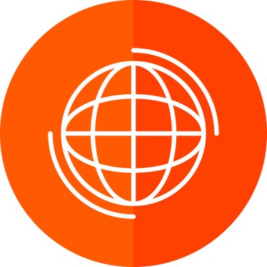 vektör küresel ağ sembolü