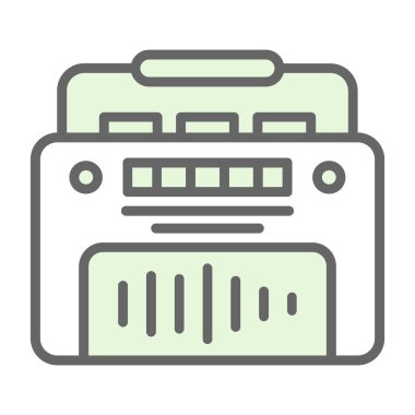 radyo simgesi vektör illüstrasyonu